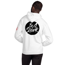 Load image into Gallery viewer, White Be a Shark Unisex Hoodie